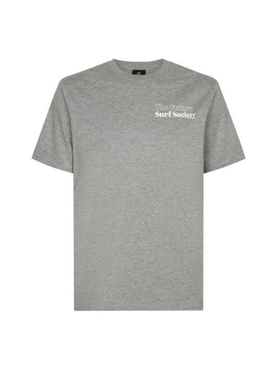 Zdjęcie produktu T-shirt z nadrukiem O'Neill szary melanż