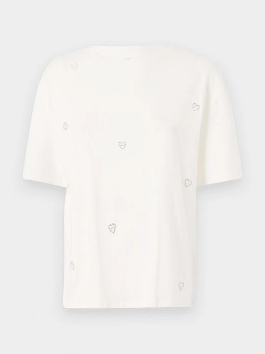 Zdjęcie produktu T-shirt z nadrukiem Only biały