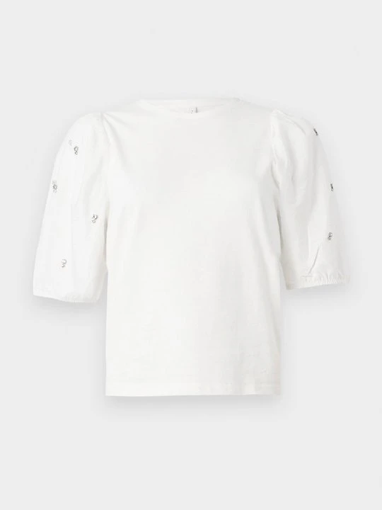 Zdjęcie produktu T-shirt z nadrukiem Only mleczny
