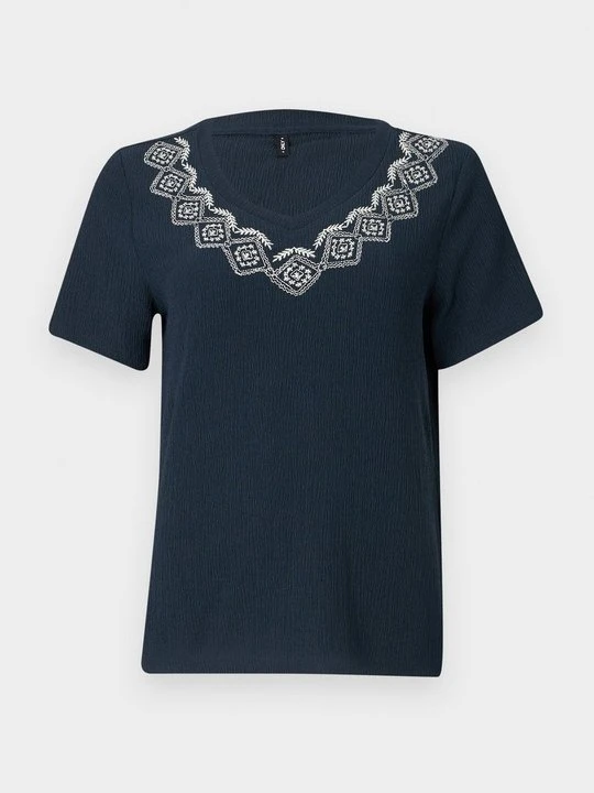 Zdjęcie produktu T-shirt z nadrukiem Only granatowy