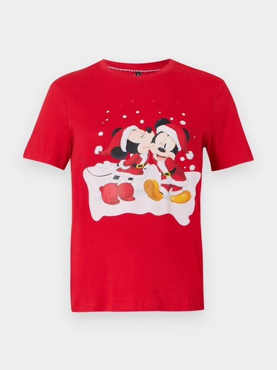 Zdjęcie produktu T-shirt z nadrukiem Only czerwony
