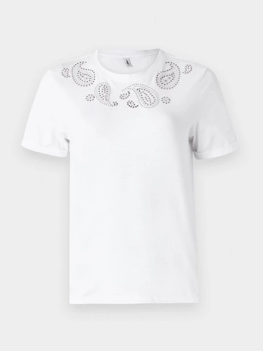 Zdjęcie produktu T-shirt z nadrukiem Only biały