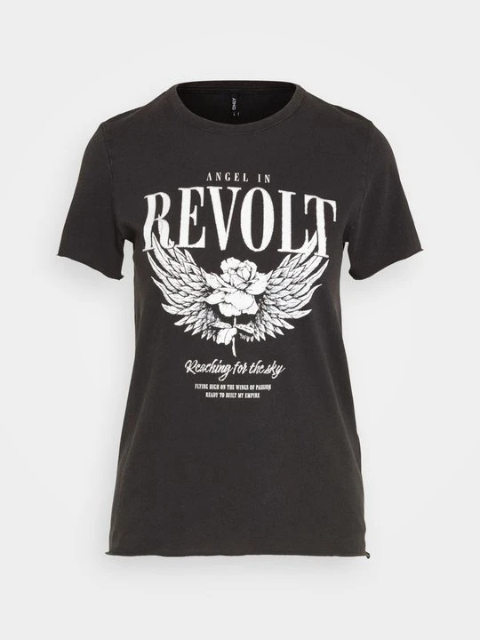 Zdjęcie produktu T-shirt z nadrukiem Only czarny