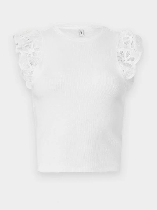 Zdjęcie produktu T-shirt z nadrukiem Only mleczny