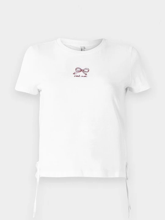 Zdjęcie produktu T-shirt z nadrukiem Only biały