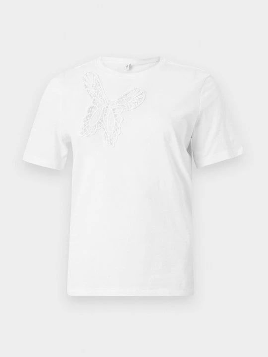 Zdjęcie produktu T-shirt z nadrukiem Only mleczny