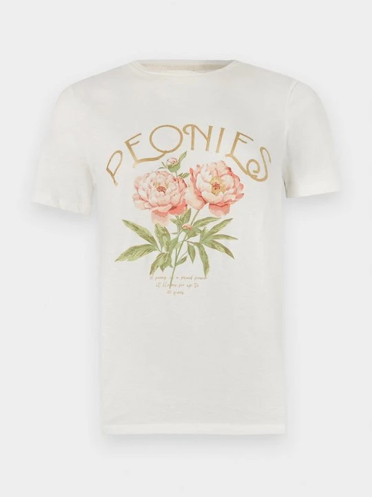 Zdjęcie produktu T-shirt z nadrukiem Only mleczny