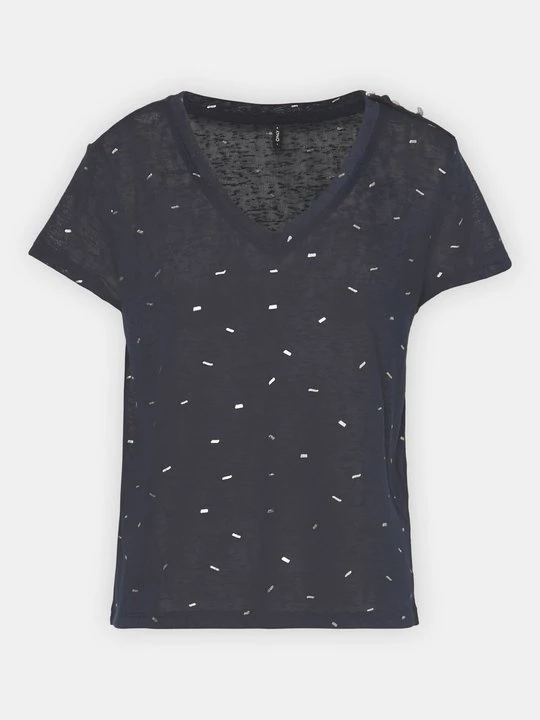 Zdjęcie produktu T-shirt z nadrukiem Only granatowy