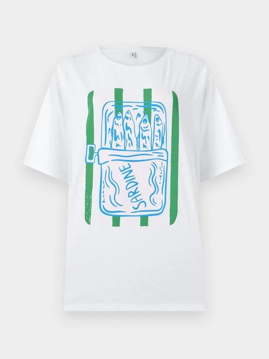 Zdjęcie produktu T-shirt z nadrukiem Only biały