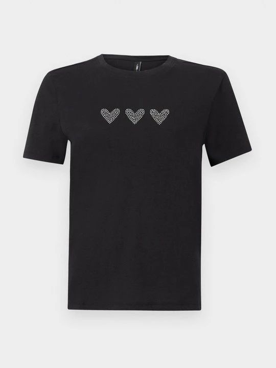 Zdjęcie produktu T-shirt z nadrukiem Only czarny
