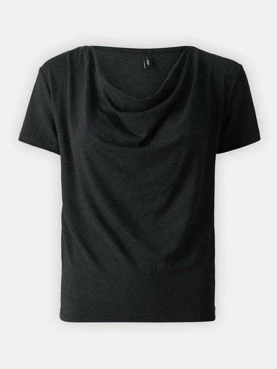 Zdjęcie produktu T-shirt z nadrukiem Only ciemnoszary melanż