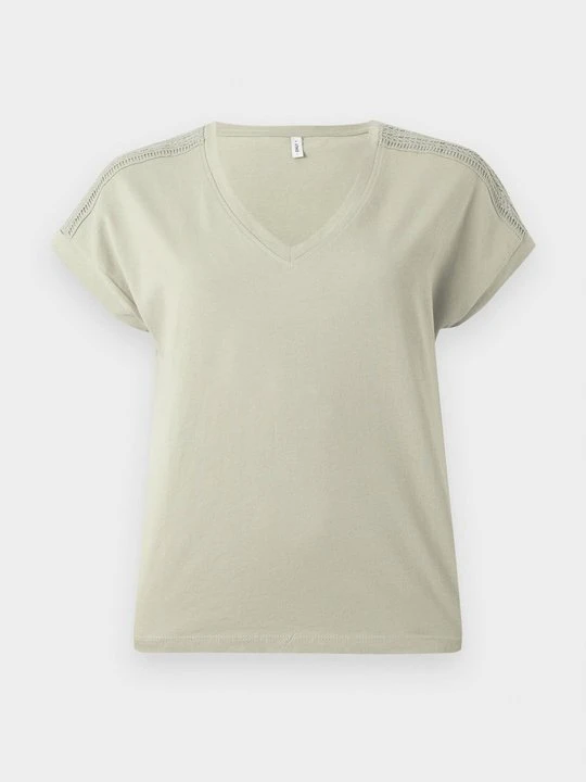 Zdjęcie produktu T-shirt z nadrukiem Only oliwkowy