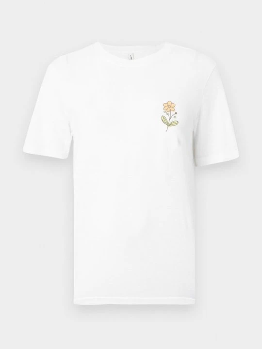 Zdjęcie produktu T-shirt z nadrukiem Only biały