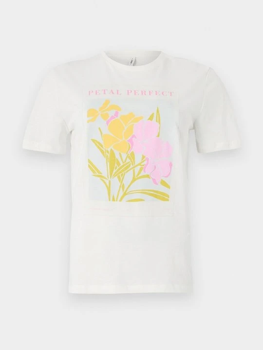 Zdjęcie produktu T-shirt z nadrukiem Only biały