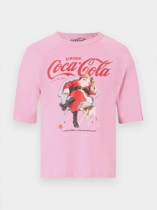 Zdjęcie produktu T-shirt z nadrukiem Only różowy