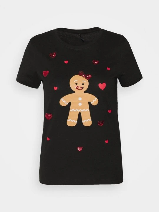 Zdjęcie produktu T-shirt z nadrukiem Only czarny