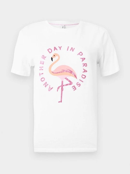 Zdjęcie produktu T-shirt z nadrukiem Only biały