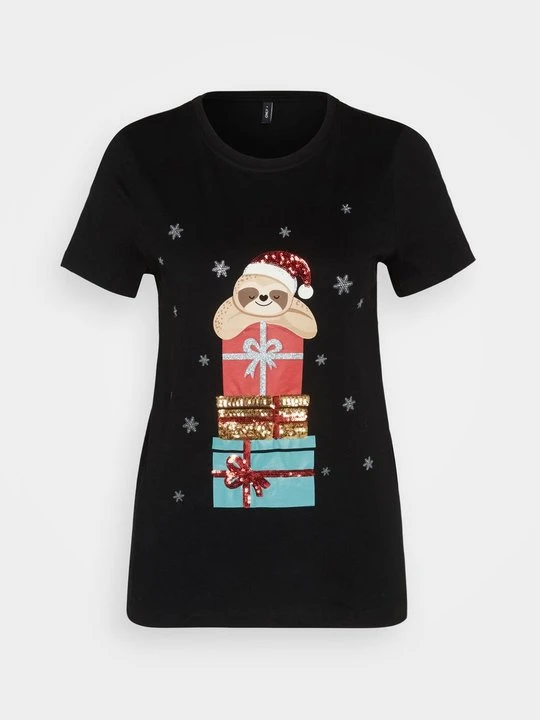 Zdjęcie produktu T-shirt z nadrukiem Only czarny