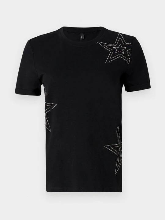 Zdjęcie produktu T-shirt z nadrukiem Only czarny