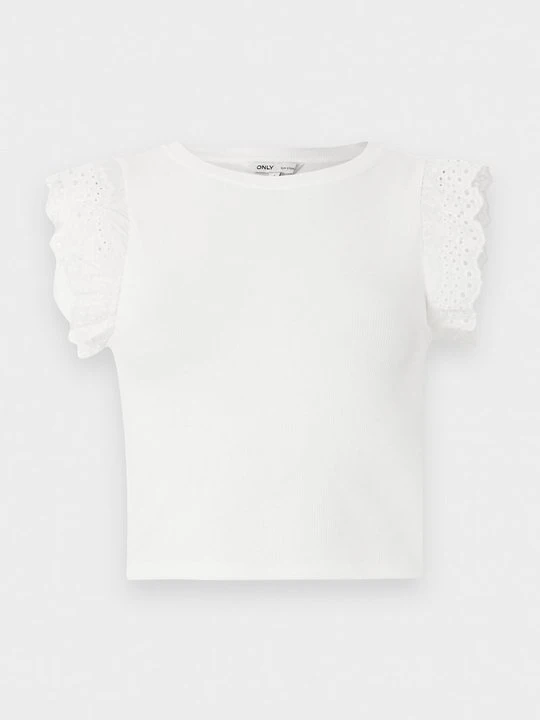 Zdjęcie produktu T-shirt z nadrukiem Only mleczny