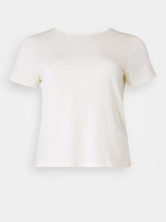 Zdjęcie produktu T-shirt z nadrukiem ONLY Carmakoma mleczny