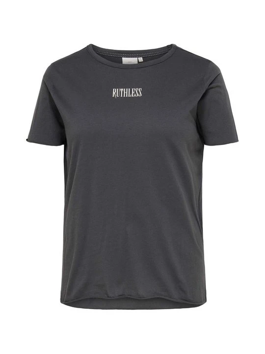Zdjęcie produktu T-shirt z nadrukiem ONLY Carmakoma biały