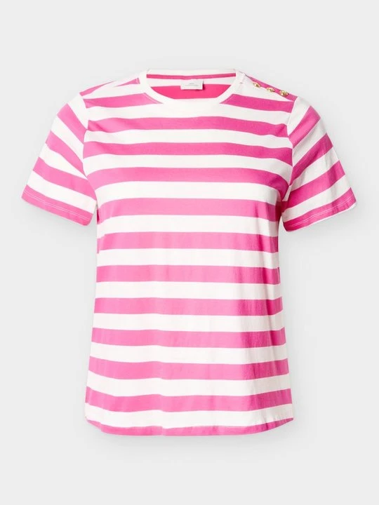 Zdjęcie produktu T-shirt z nadrukiem ONLY Carmakoma mleczny