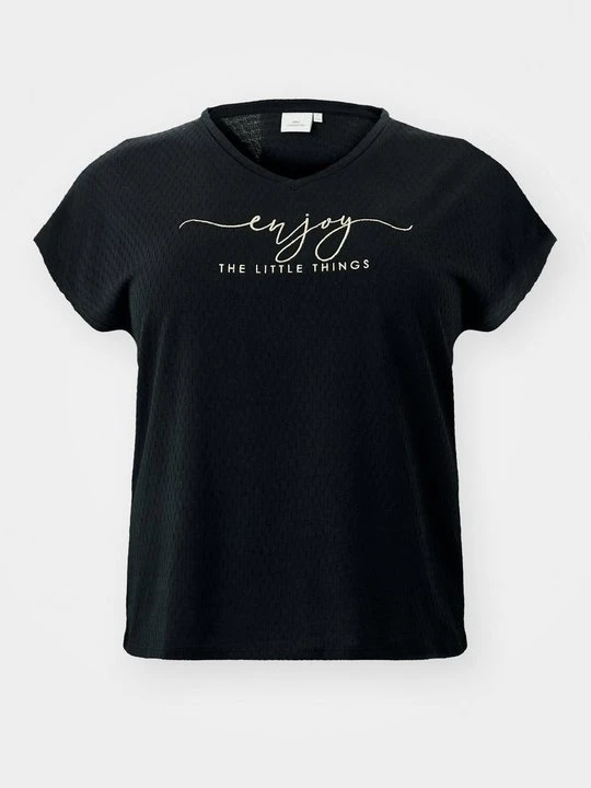 Zdjęcie produktu T-shirt z nadrukiem ONLY Carmakoma czarny