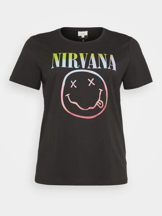 Zdjęcie produktu T-shirt z nadrukiem ONLY Carmakoma czarny
