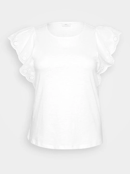 Zdjęcie produktu T-shirt z nadrukiem ONLY Carmakoma mleczny