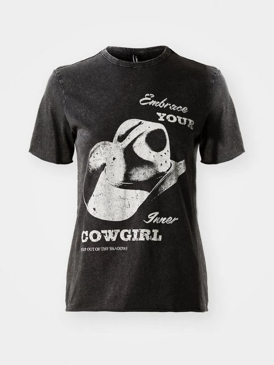 Zdjęcie produktu T-shirt z nadrukiem Only czarny