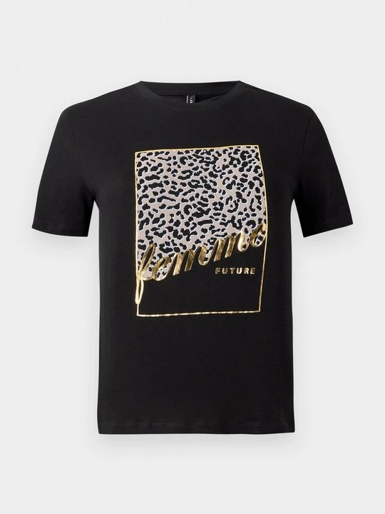 Zdjęcie produktu T-shirt z nadrukiem Only czarny