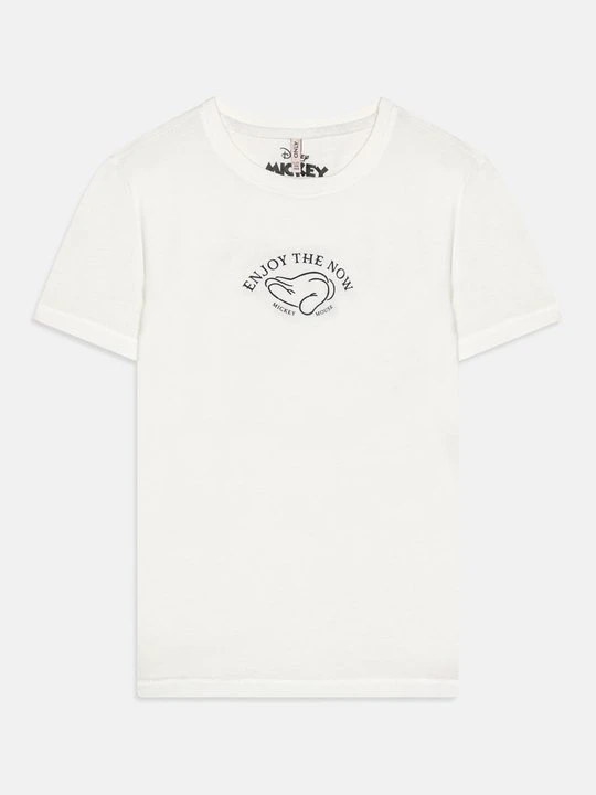 Zdjęcie produktu T-shirt z nadrukiem ONLY GIRLS jasnoszary