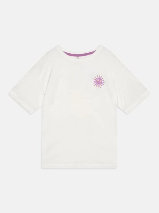 Zdjęcie produktu T-shirt z nadrukiem ONLY GIRLS mleczny
