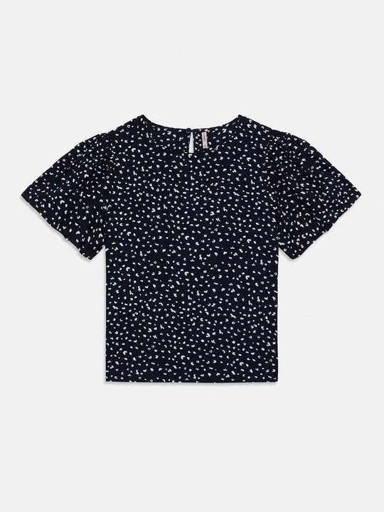 Zdjęcie produktu T-shirt z nadrukiem ONLY GIRLS granatowy