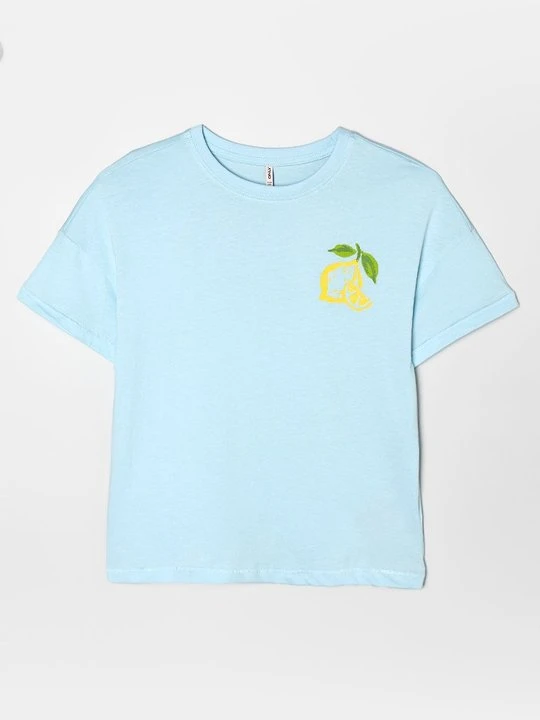 Zdjęcie produktu T-shirt z nadrukiem ONLY GIRLS biały