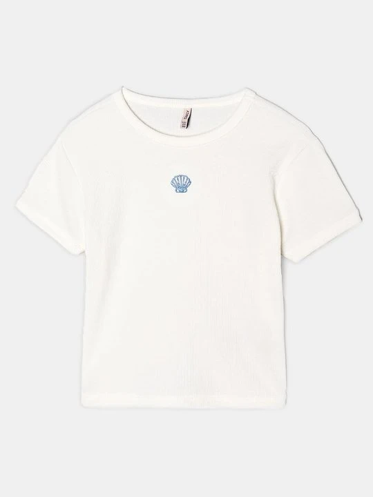 Zdjęcie produktu T-shirt z nadrukiem ONLY GIRLS mleczny