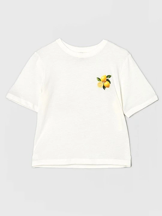 Zdjęcie produktu T-shirt z nadrukiem ONLY GIRLS biały