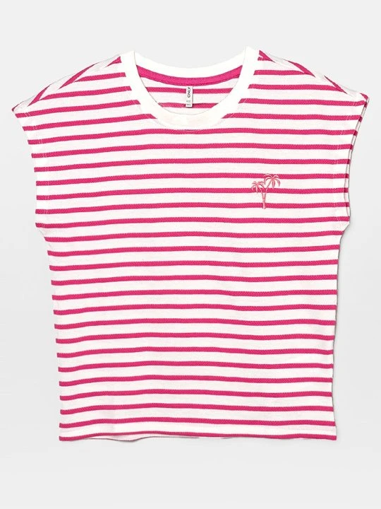Zdjęcie produktu T-shirt z nadrukiem ONLY GIRLS biały