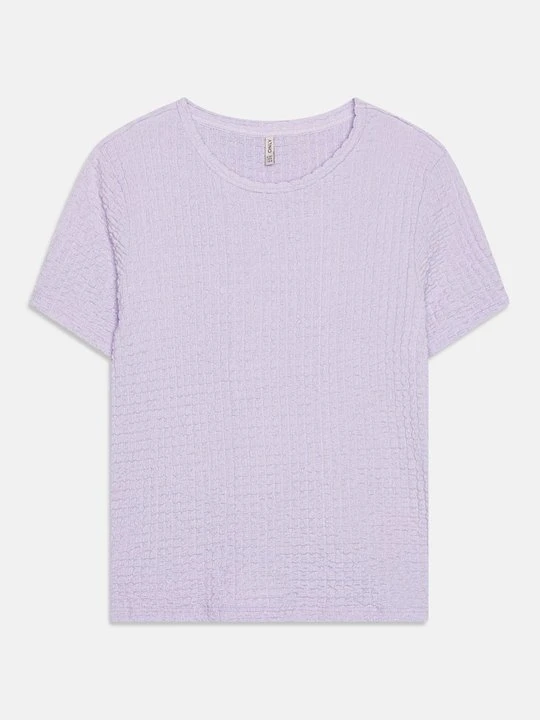 Zdjęcie produktu T-shirt z nadrukiem ONLY GIRLS liliowy