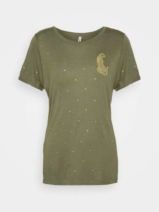 Zdjęcie produktu T-shirt z nadrukiem Only khaki
