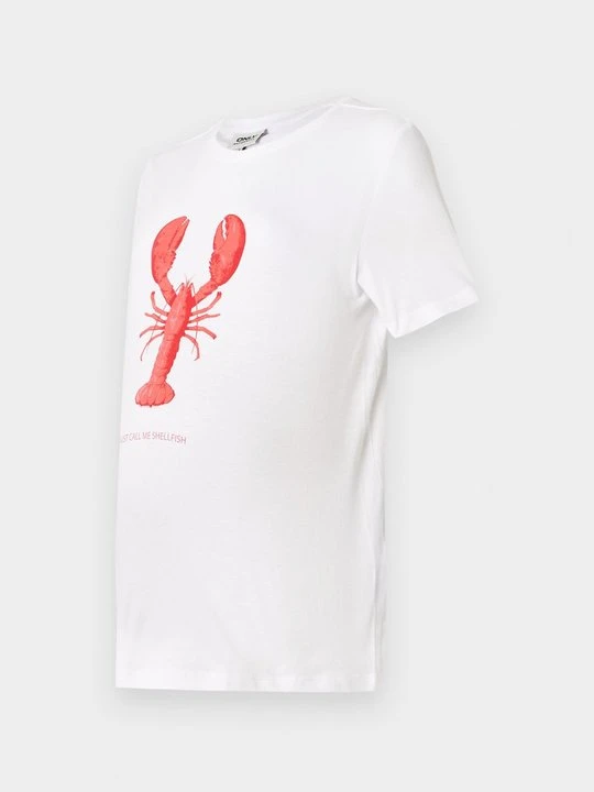 Zdjęcie produktu T-shirt z nadrukiem Only biały