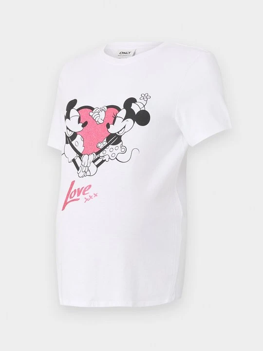 Zdjęcie produktu T-shirt z nadrukiem Only biały