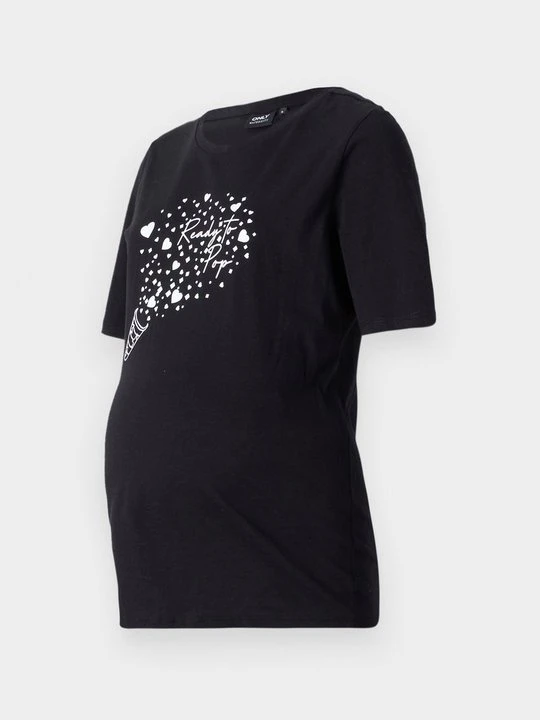 Zdjęcie produktu T-shirt z nadrukiem Only czarny