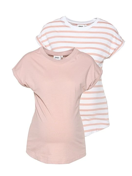 Zdjęcie produktu T-shirt z nadrukiem Only różowy