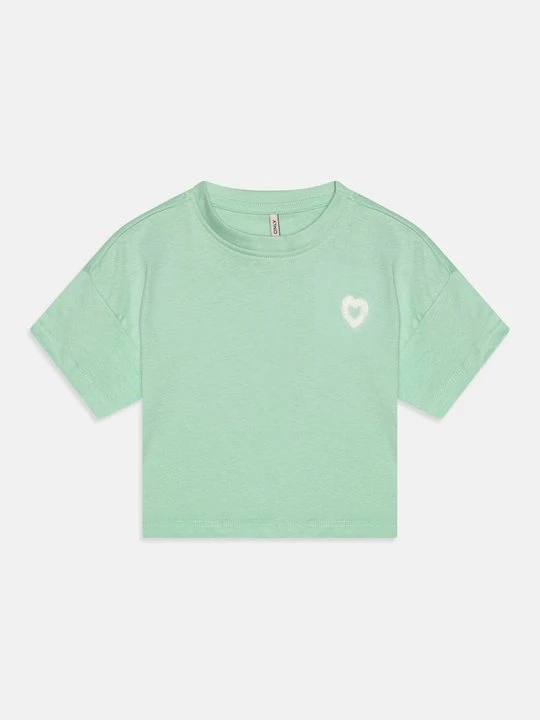 Zdjęcie produktu T-shirt z nadrukiem ONLY MINI miętowy