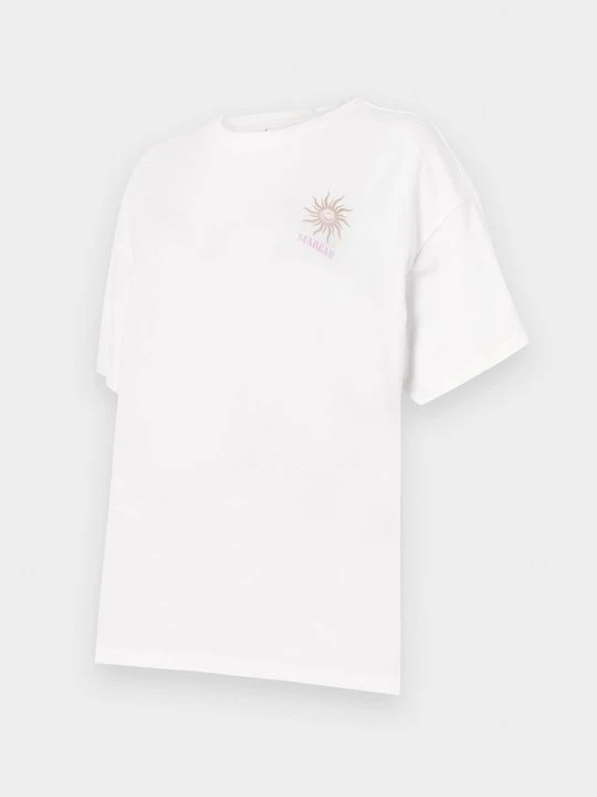 Zdjęcie produktu T-shirt z nadrukiem Only mleczny