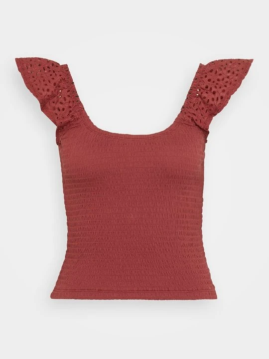 Zdjęcie produktu T-shirt z nadrukiem Only czerwony