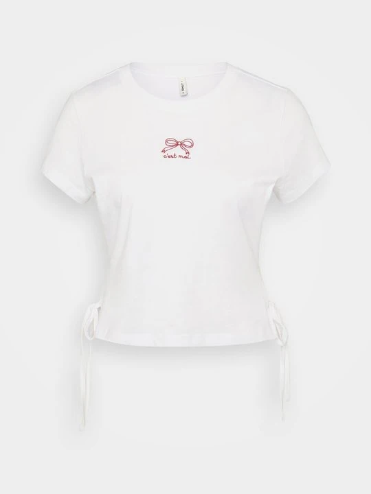 Zdjęcie produktu T-shirt z nadrukiem Only biały