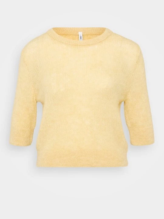 Zdjęcie produktu T-shirt z nadrukiem Only musztardowy
